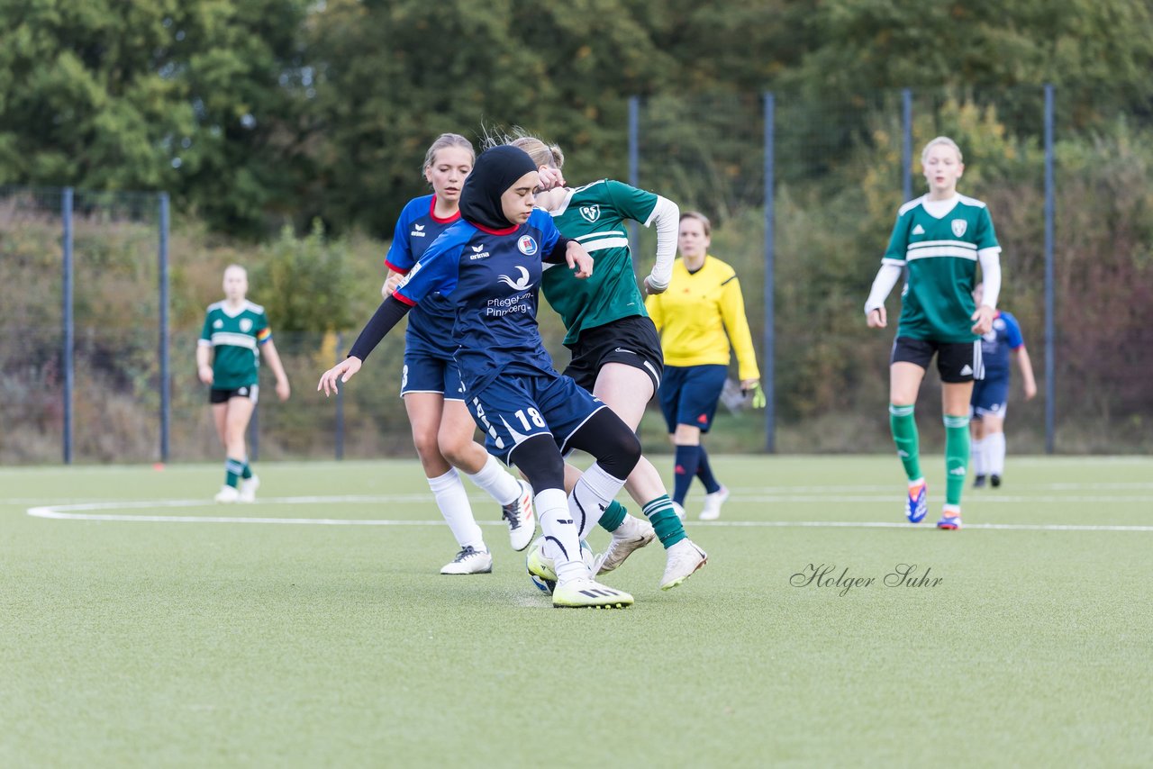 Bild 337 - wU19 Rissener SV - VfL Pinneberg : Ergebnis: 9:1